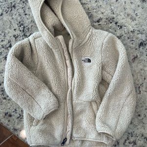 Toddler 5, North Face jacket